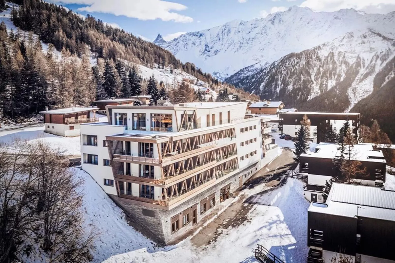 PLAN PEISEY Le Quartz A38S-Gebiet Winter 5 km