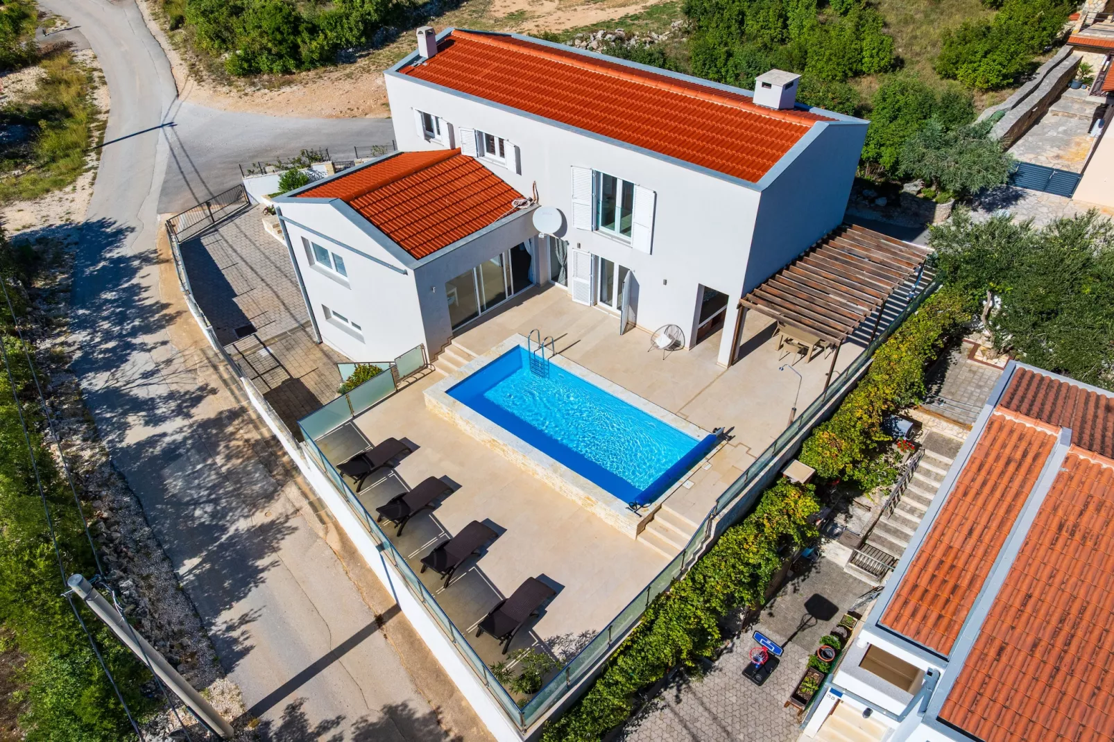 Sea view Villa Anpero-Extérieur été