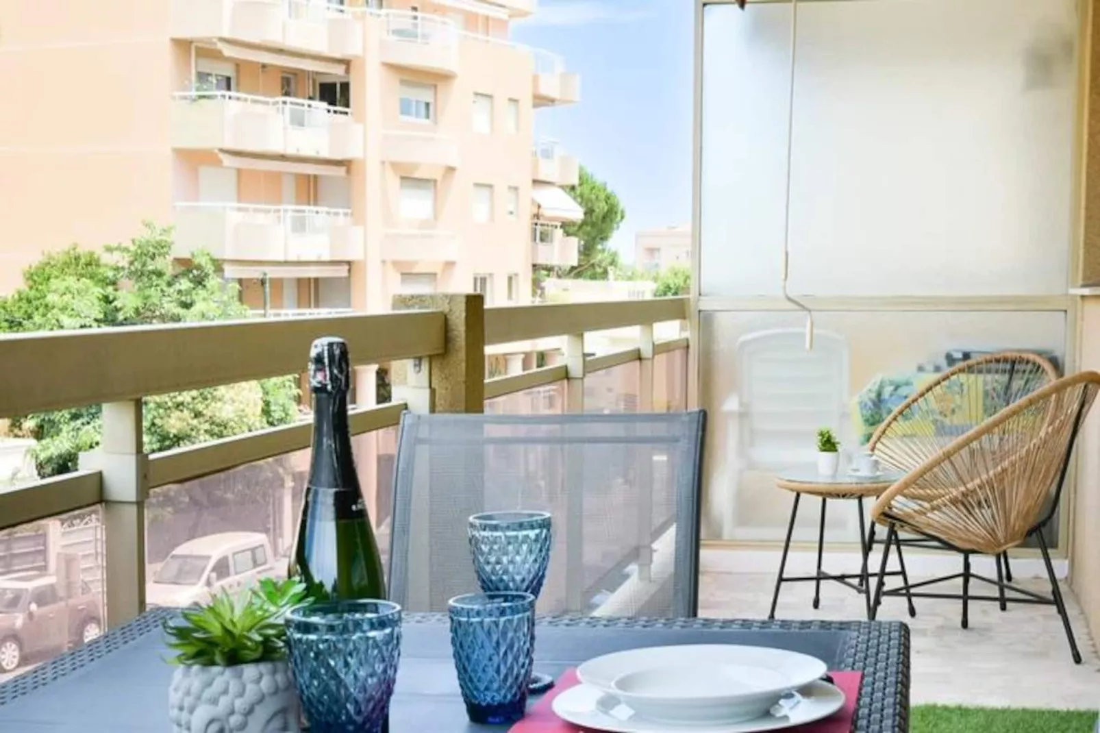 Résidence Palm Beach Studio Avec Terrasse A 150m Des Plages-Non tagué