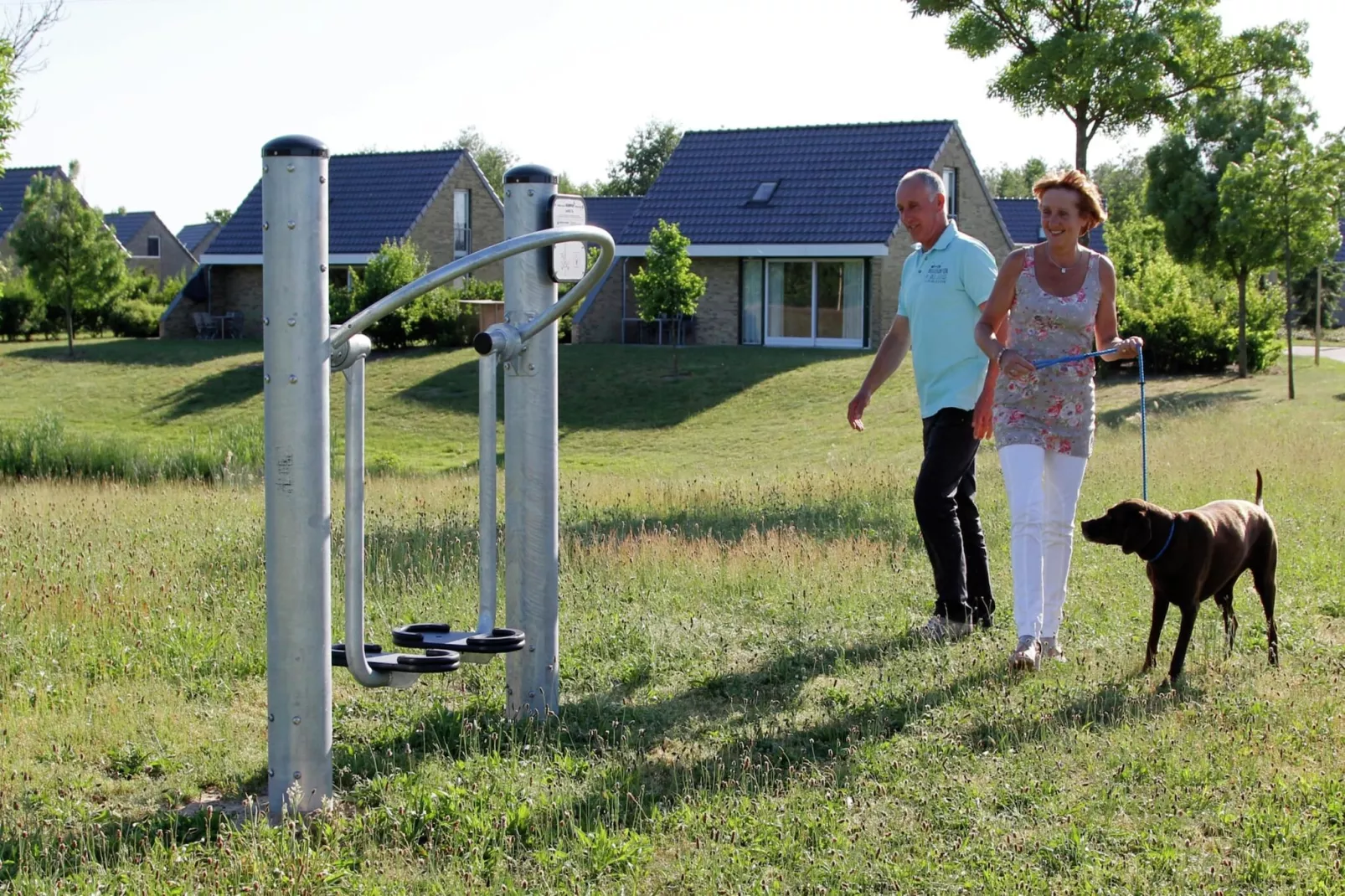 Boswoning-Installations du parc