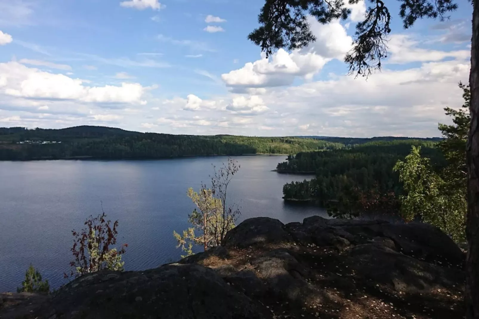 5 person holiday home in TENHULT/JÖNKÖPING-Water view