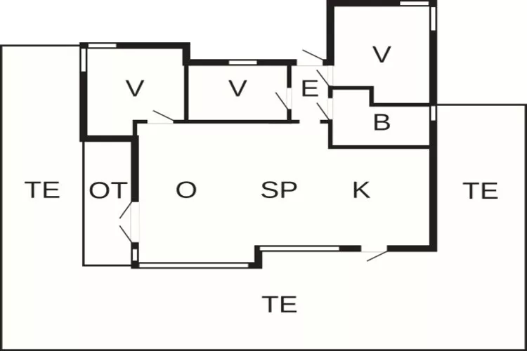 Maison de vacances pour 7 a Nordborg-By Traum-Plan