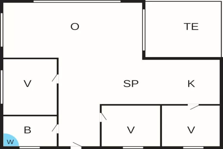 7 person holiday home in Svendborg-By Traum-Floor plan