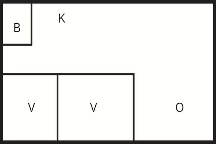 4 person holiday home in Glesborg-By Traum-Floor plan