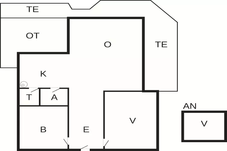 7 Personen Ferienhaus in Lemvig-By Traum-Grundriss