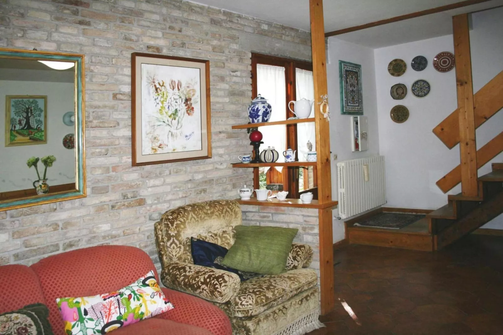 Ferienhaus Fiorenzuola Acacie Montemaggiore con piscina privata-Wohnzimmer