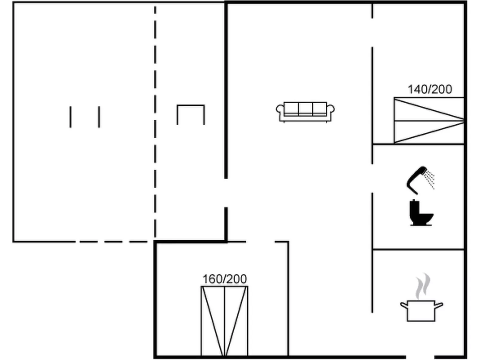 "Sissa" - 1.5km from the sea-Drinnen