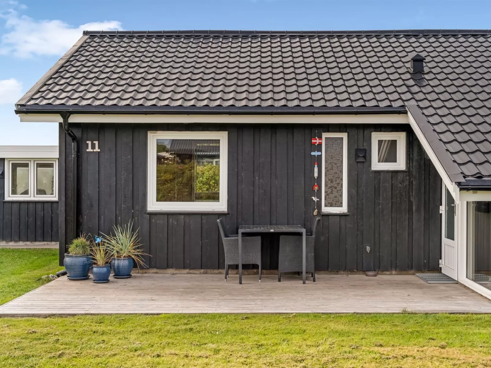 "Raadengaard" - 400m from the sea-Dehors