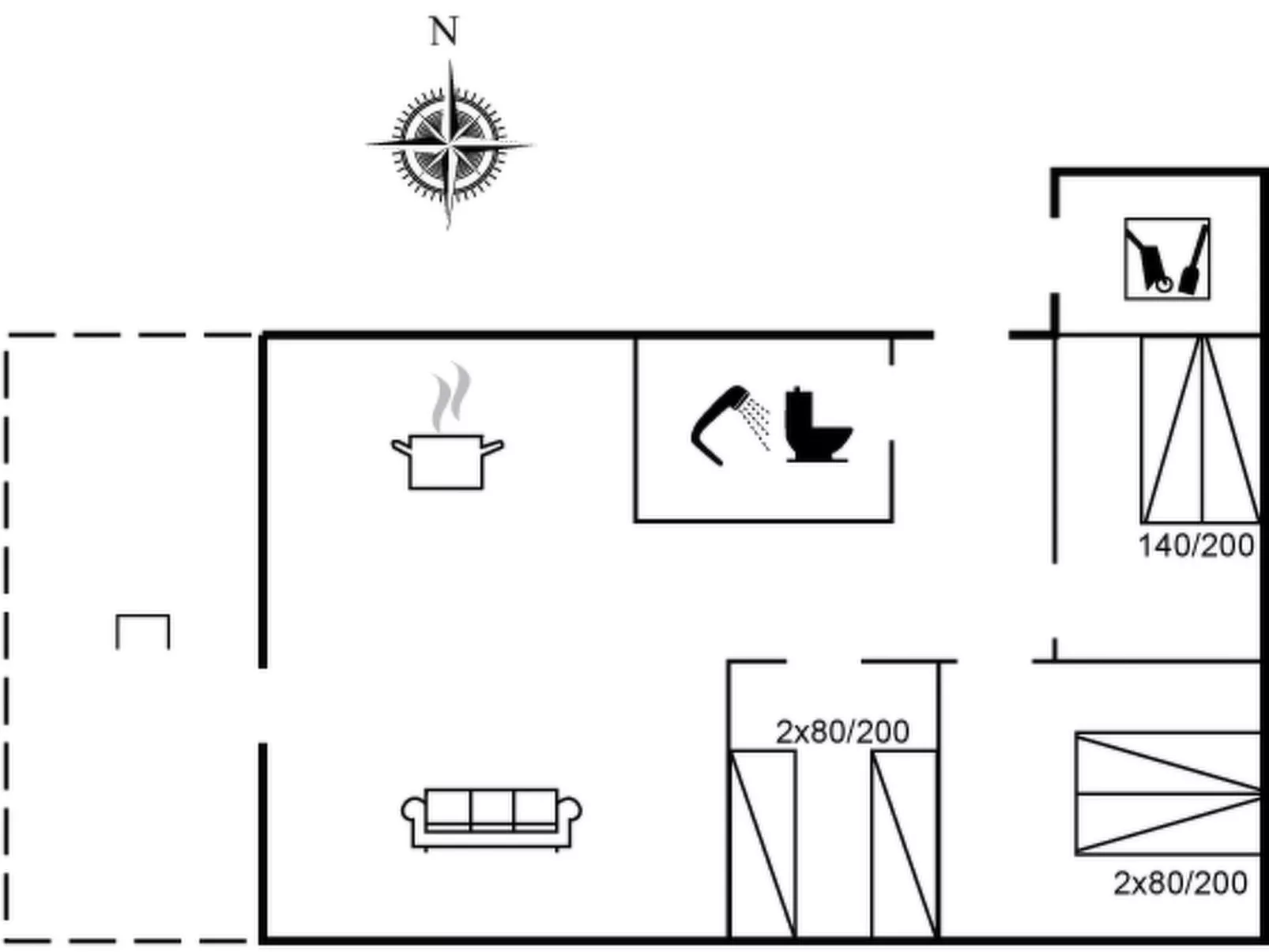 "Clarissa" - 300m from the sea-Inside