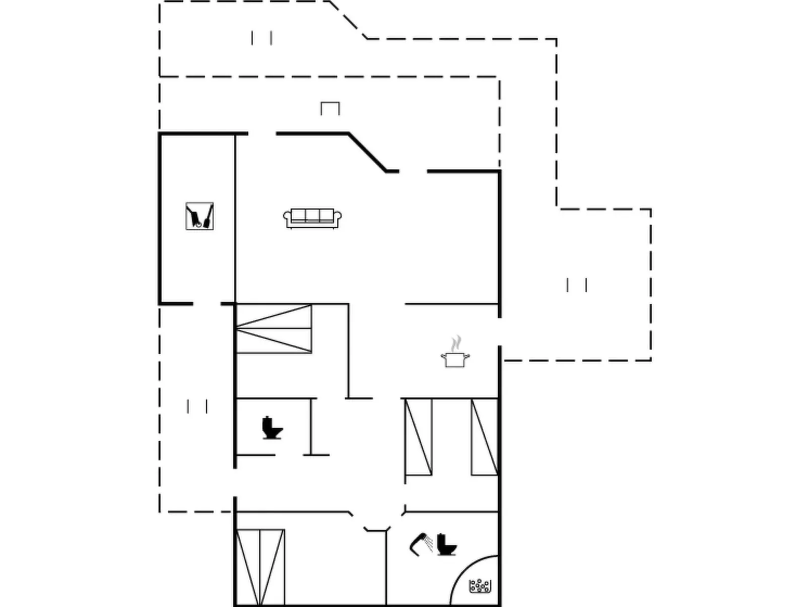 "Lieselotte" - 400m from the sea-Inside