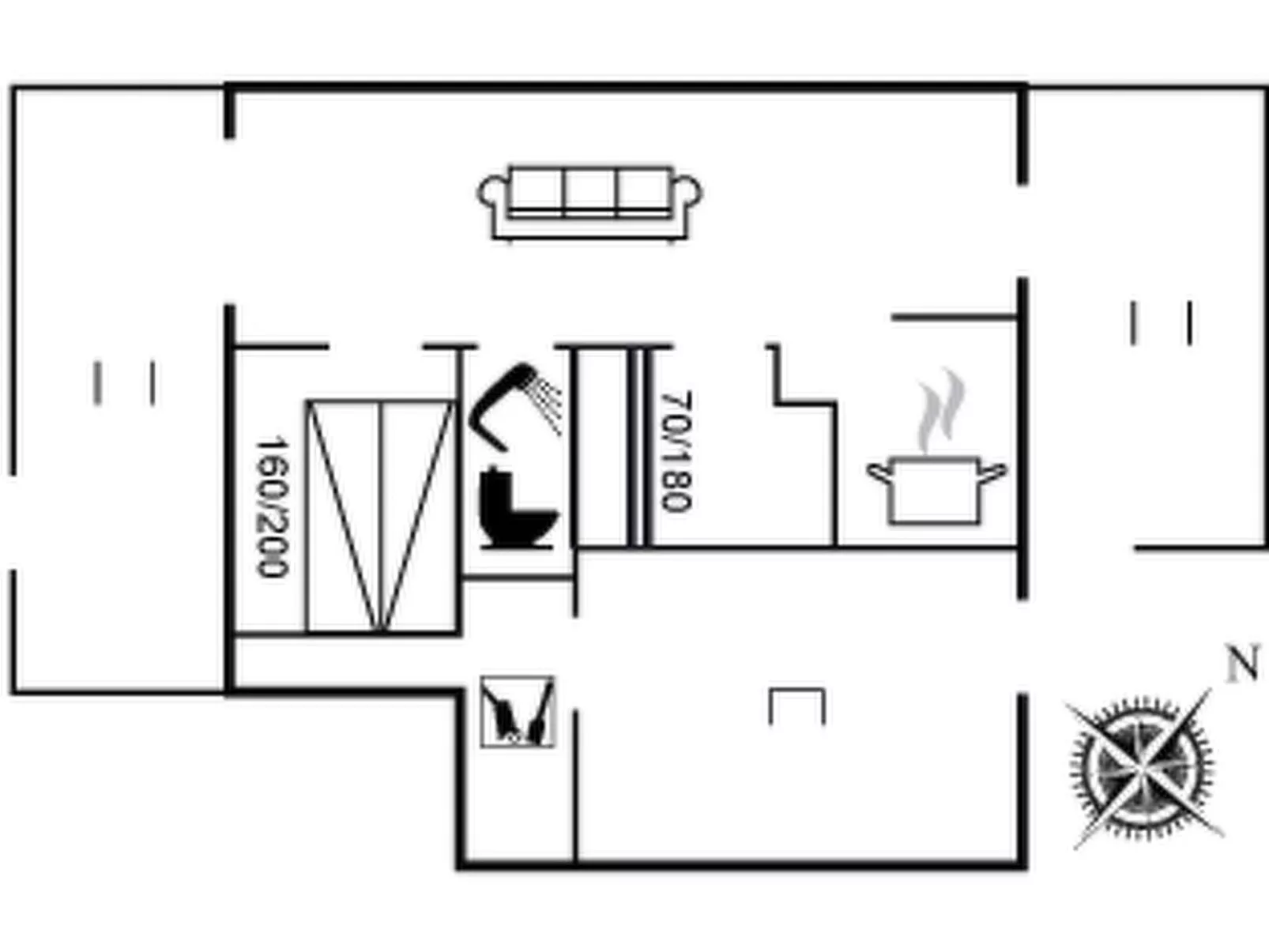 "Adina" - 50m from the sea-Inside