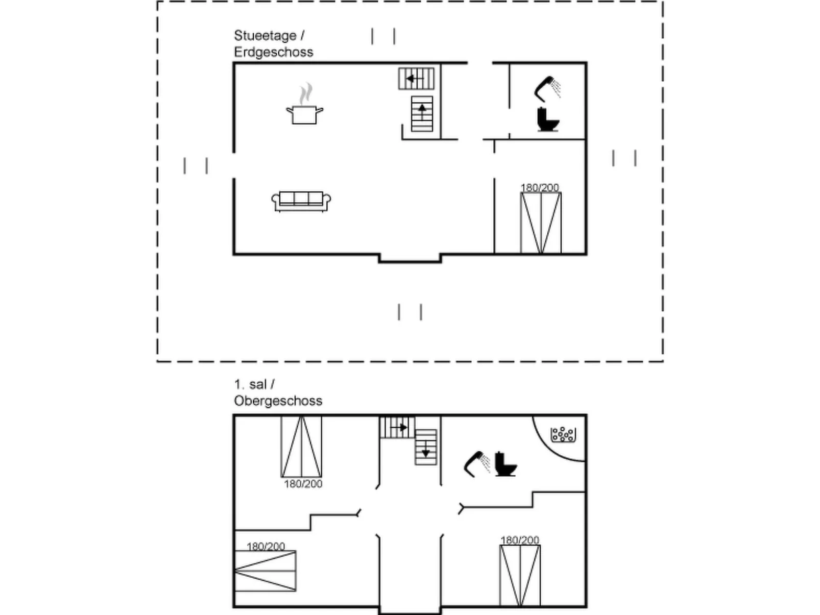 "Halldis" - 600m from the sea-Inside