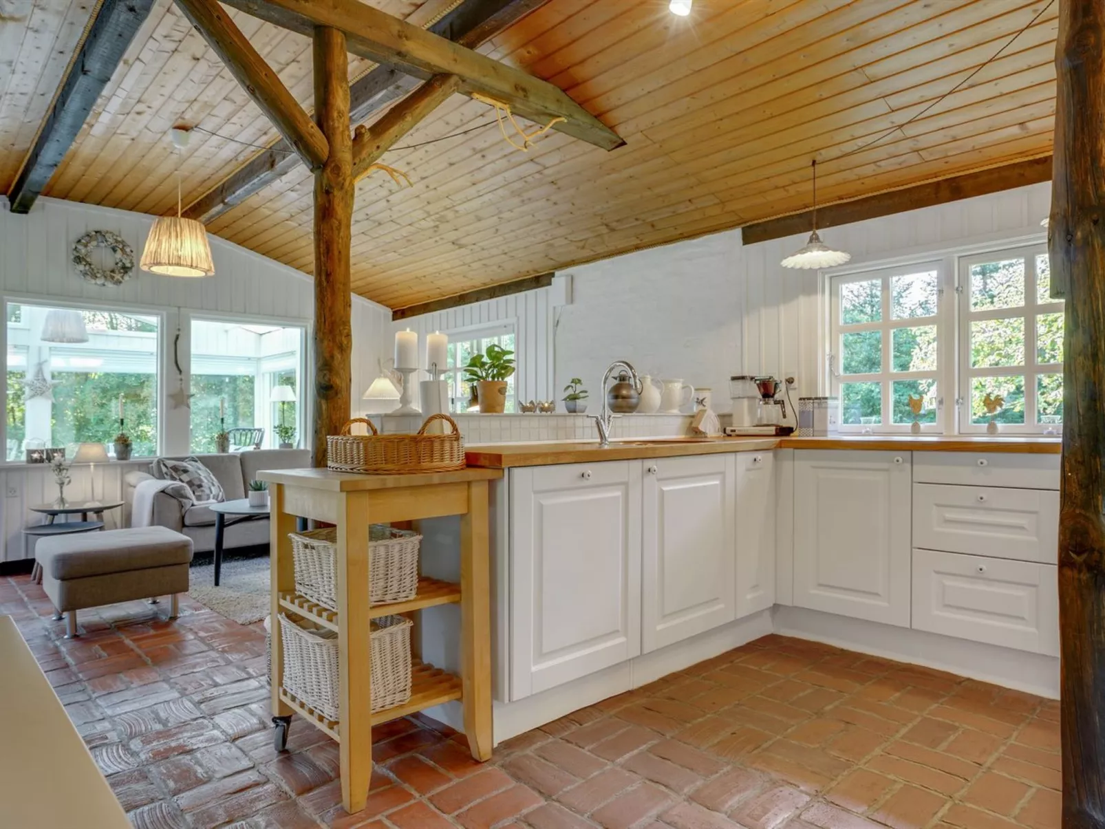 "Arnborg" - 2km from the sea-Dedans