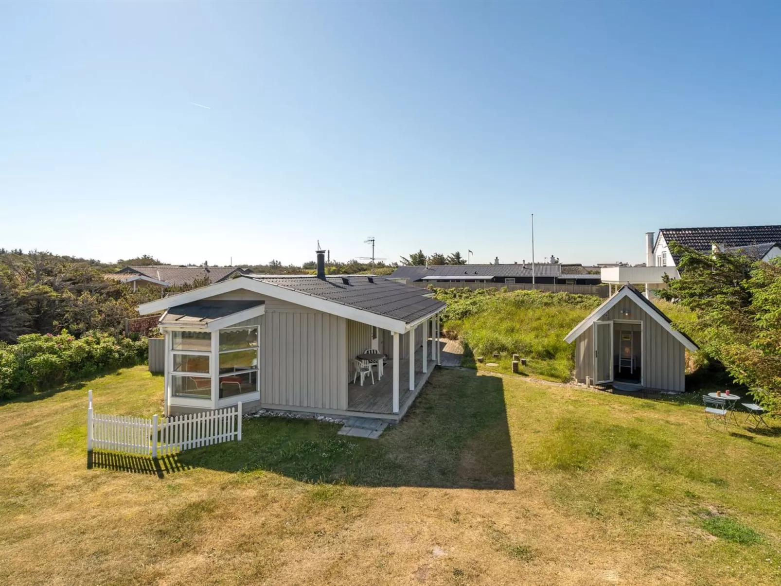 "Majgull" - 150m from the sea-Dehors