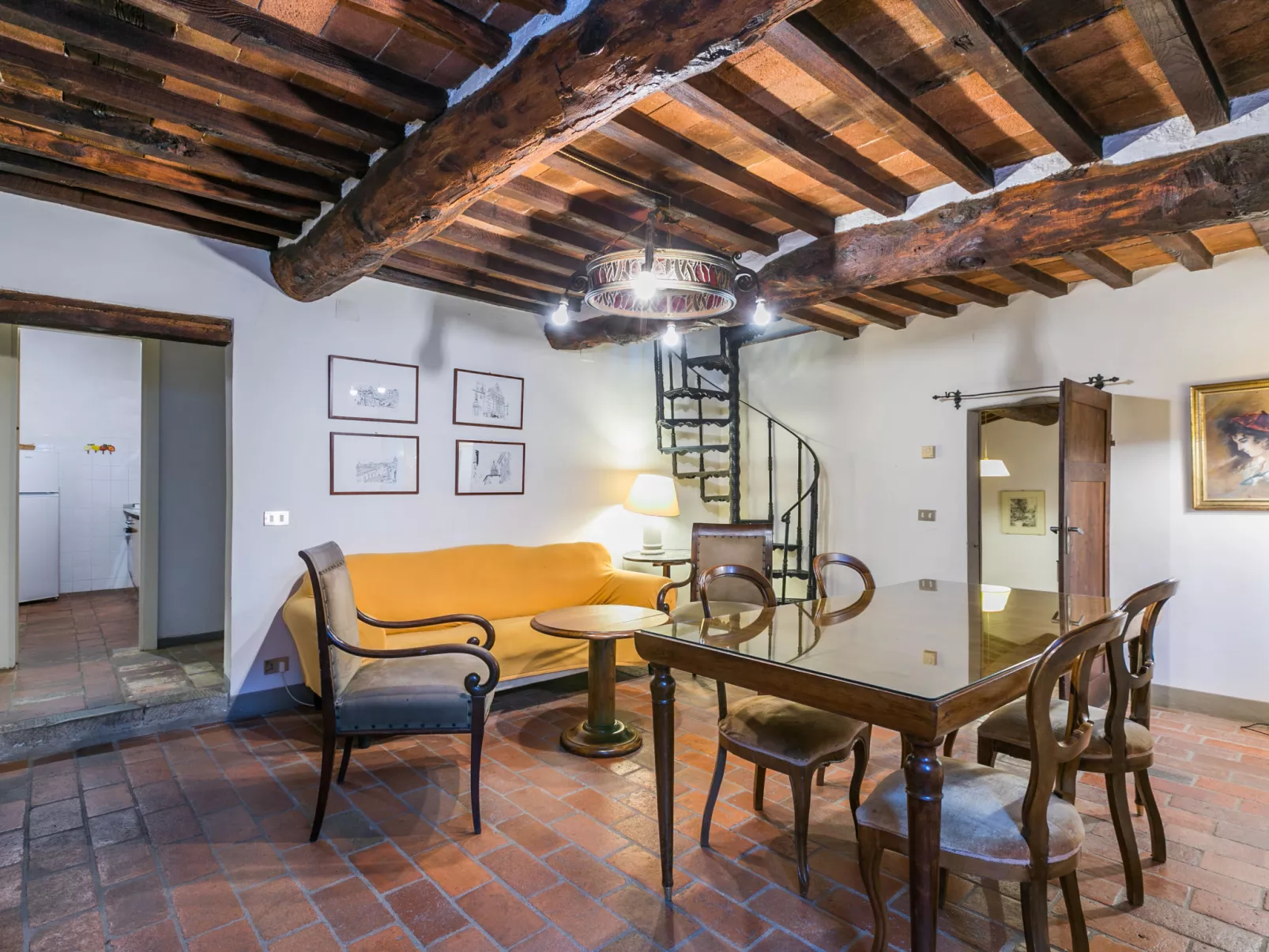 Podere Piastriccio/ Apt. Grande-Inside