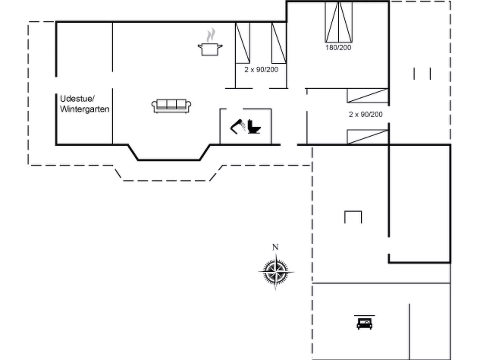 "Alida" - 1.1km from the sea-Dedans