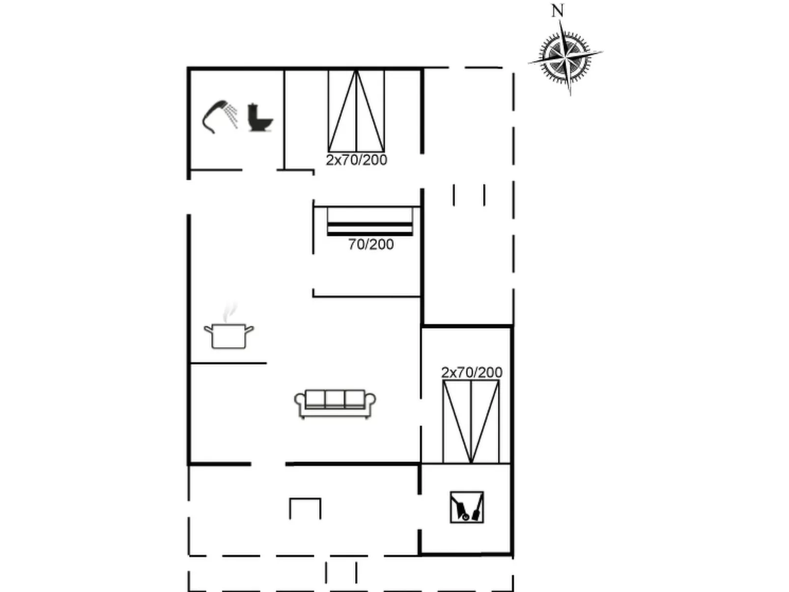 "Anthonia" - 1.6km from the sea-Inside