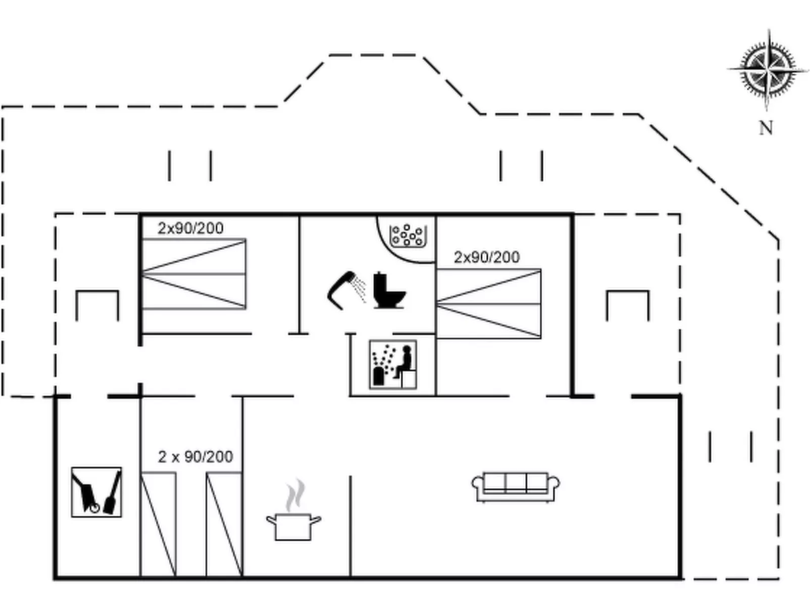 "Zaharinka" - 300m from the sea-Inside