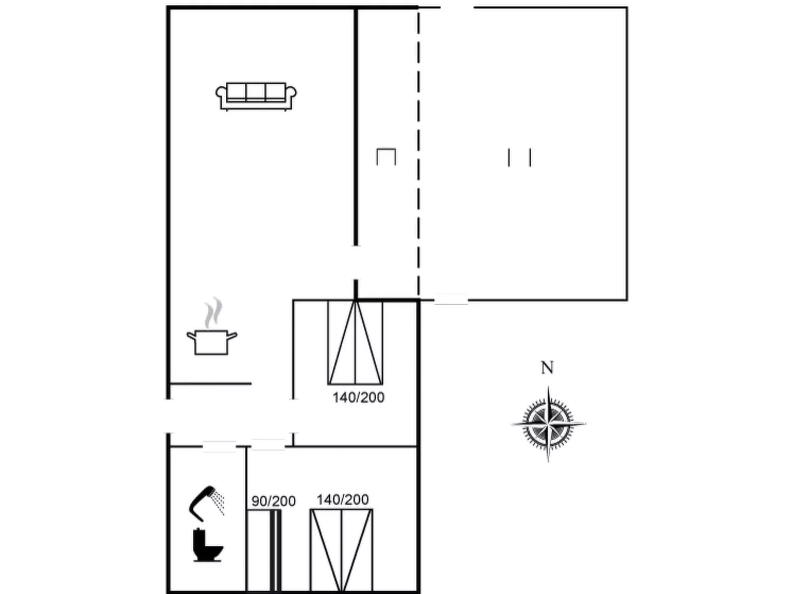 "Ara" - 700m from the sea-Inside