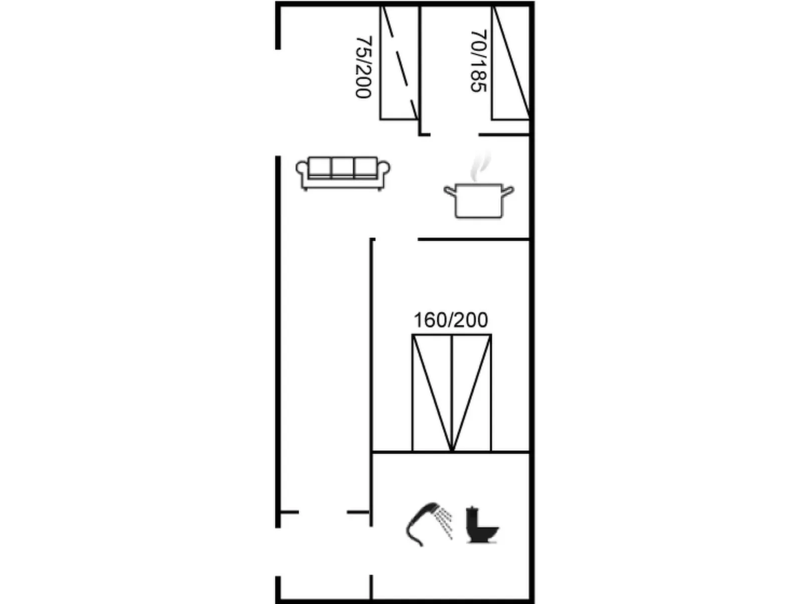 "Talvikki" - 250m from the sea-Dedans