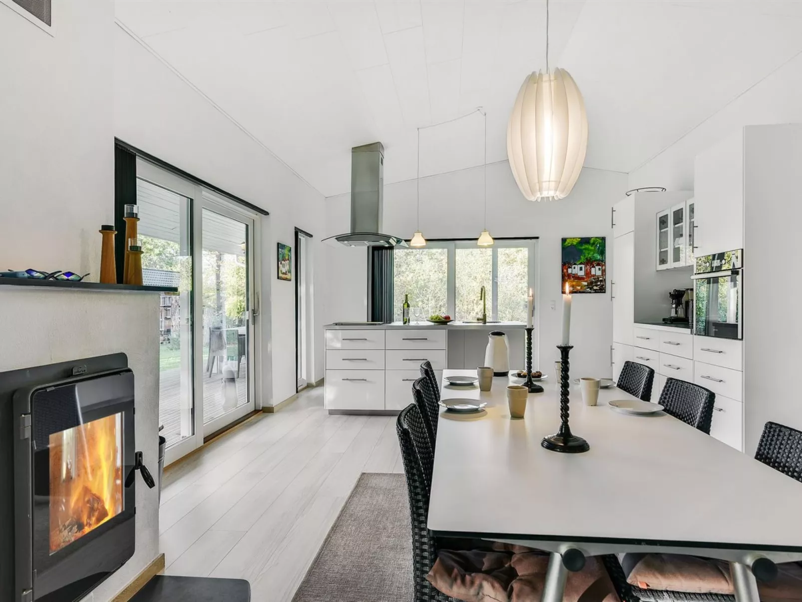 "Elfriede" - 400m to the fjord-Dedans