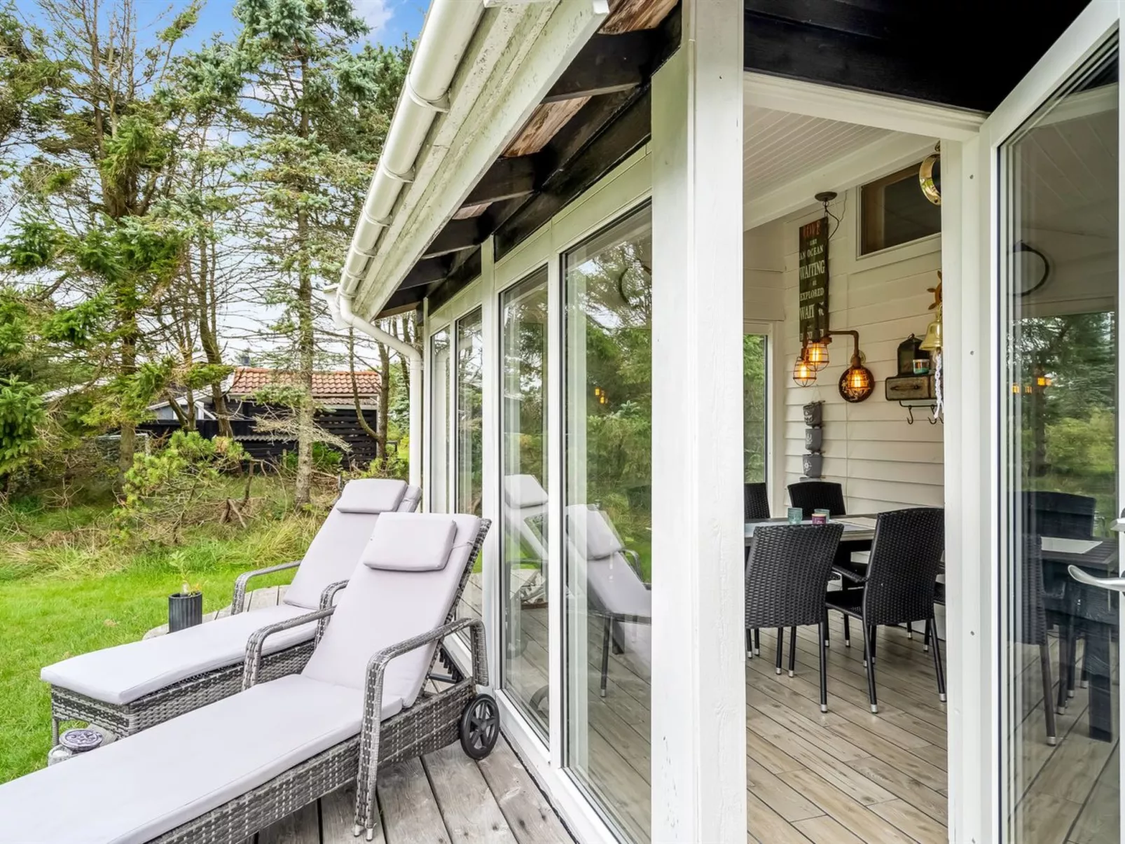 "Ulli" - 1.6km from the sea-Dehors