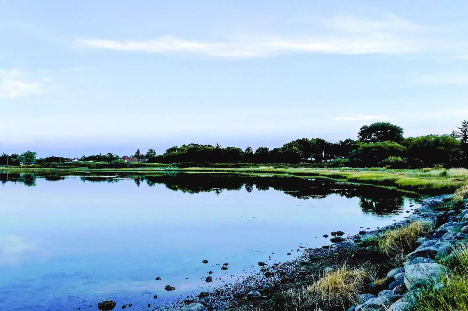 Maison de vacances pour 6 a Hadsund-By Traum-Vue sur l'eau