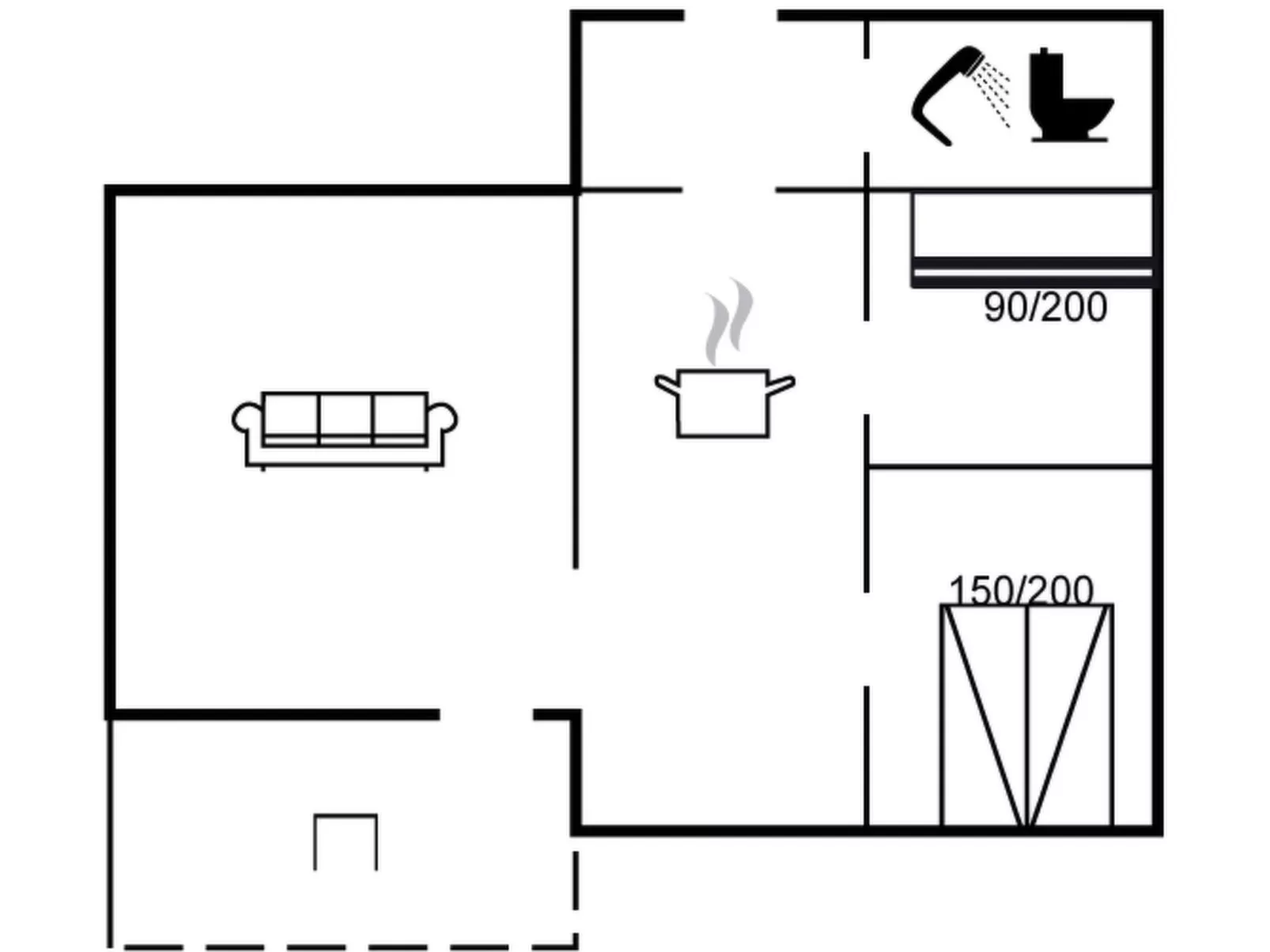 "Harri" - 700m from the sea-Inside