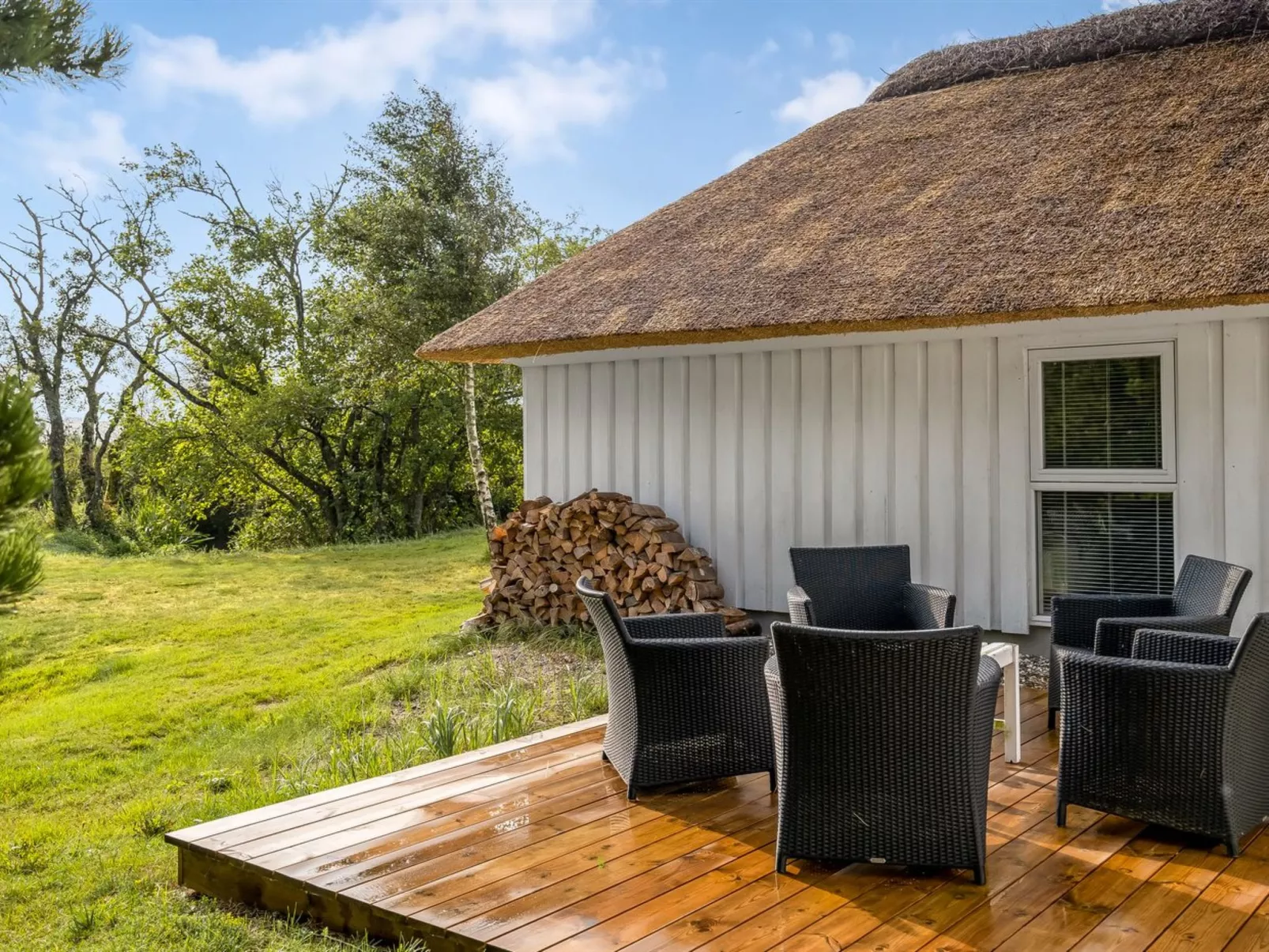 "Verner" - 900m from the sea-Dehors