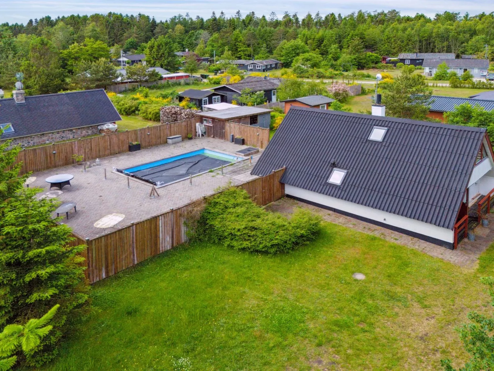 "Gunhilde" - 6km from the sea-Dehors