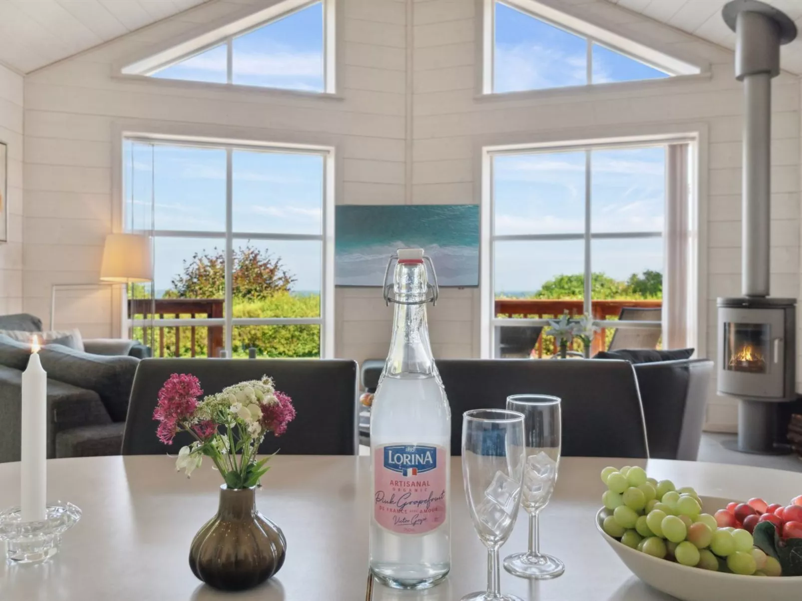 "Lisbeth" - 130m from the sea-Drinnen