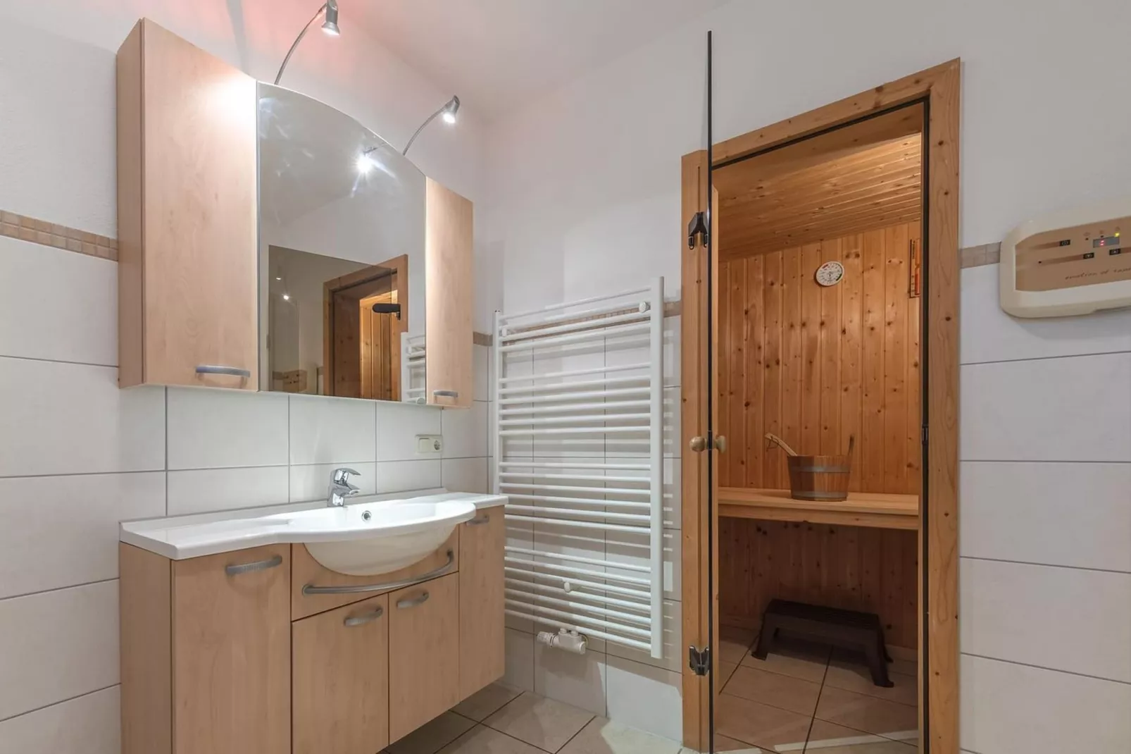 Kapitänshaus Gartendeck 64 qm Nr 432-Badezimmer