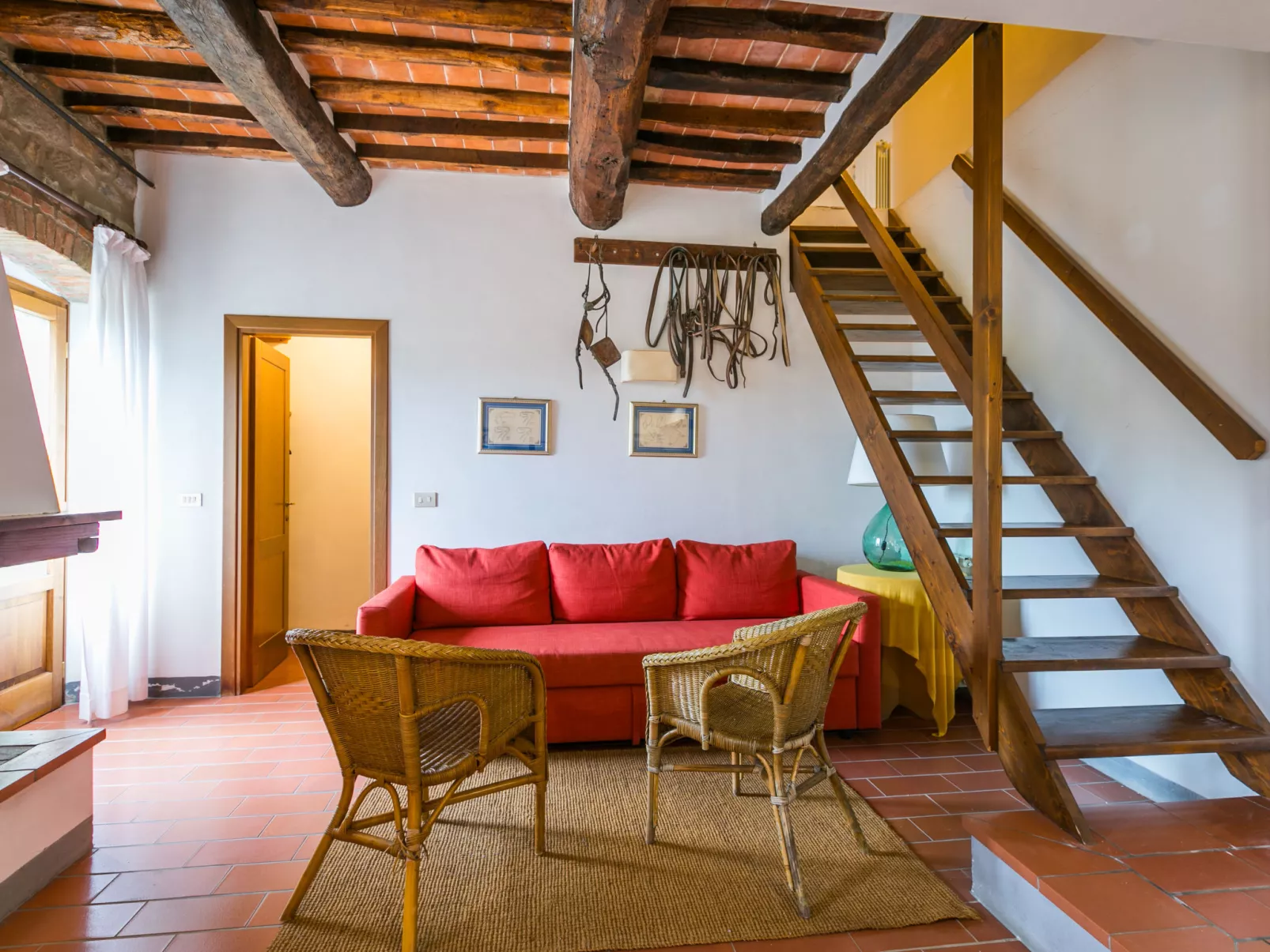 Podere Sondino / Apt. Le Stalle-Inside