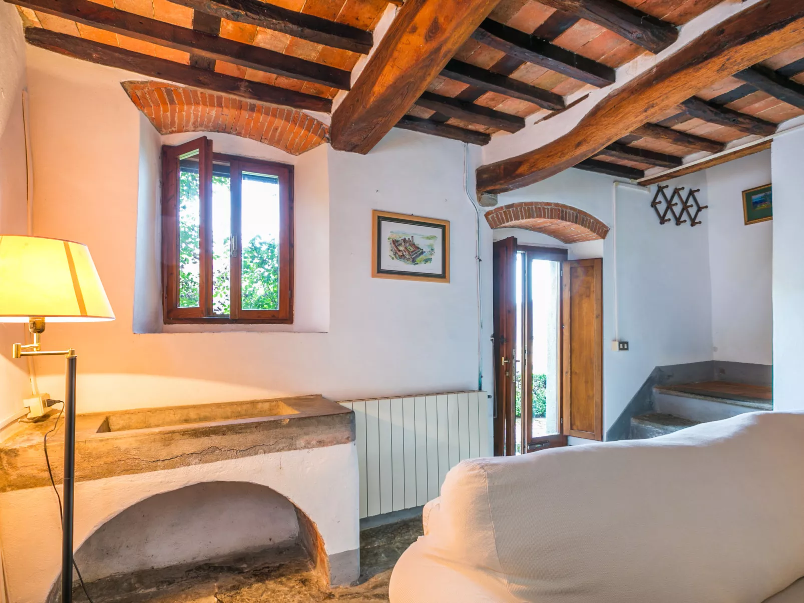 Podere Villa/Apt. Mezzo-Inside