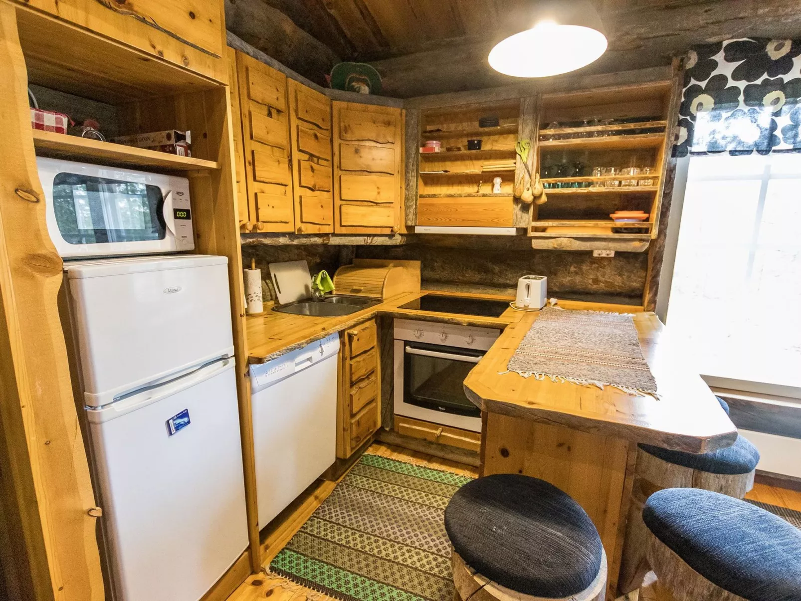 Lomaylläs maja/keloluppo-Inside