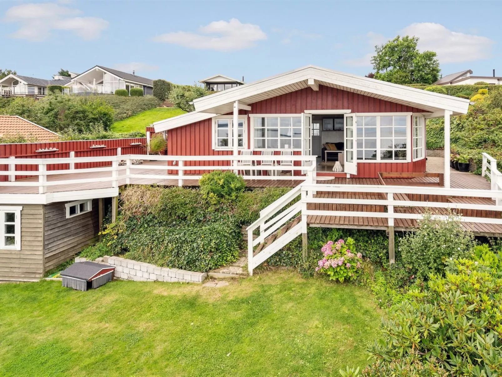 "Gesine" - 50m to the fjord-Dehors