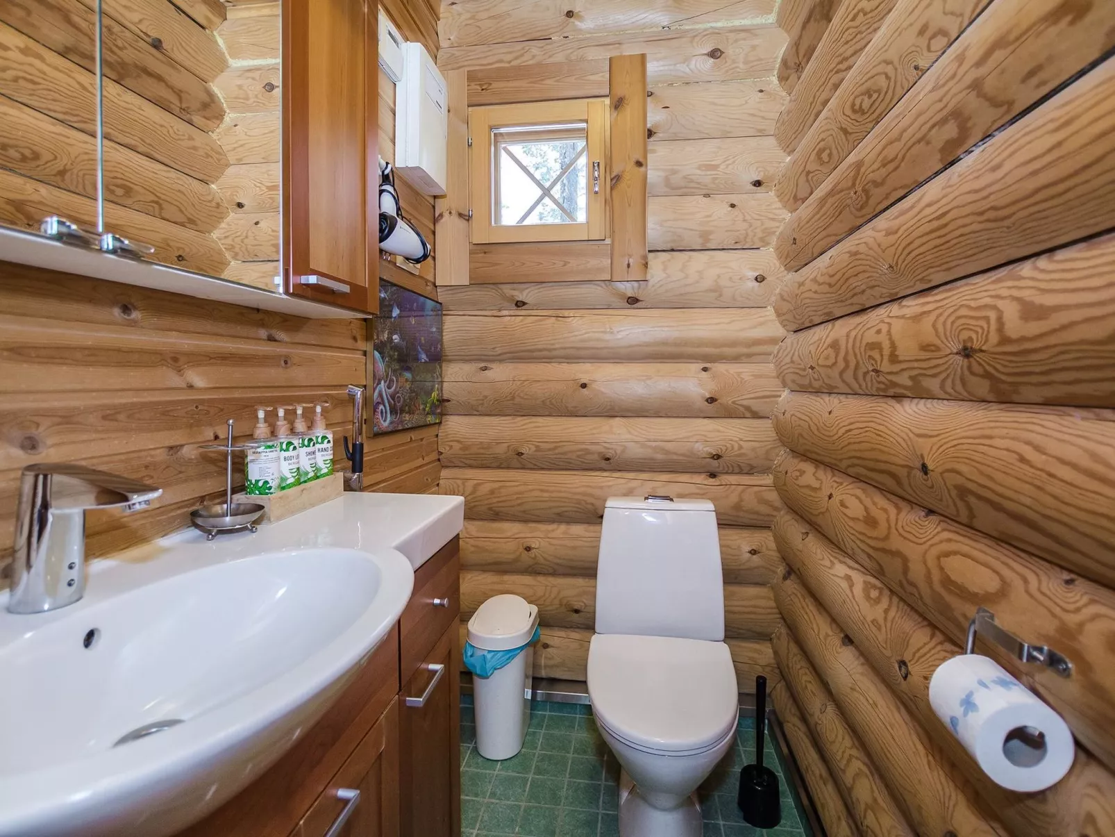 Villa tunturitervakko-Dedans