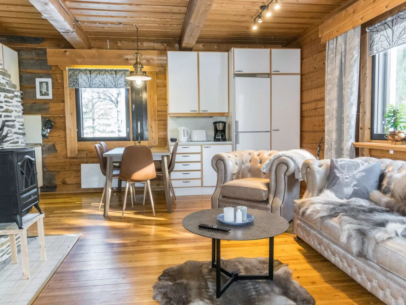 Old logger´s house-Dedans