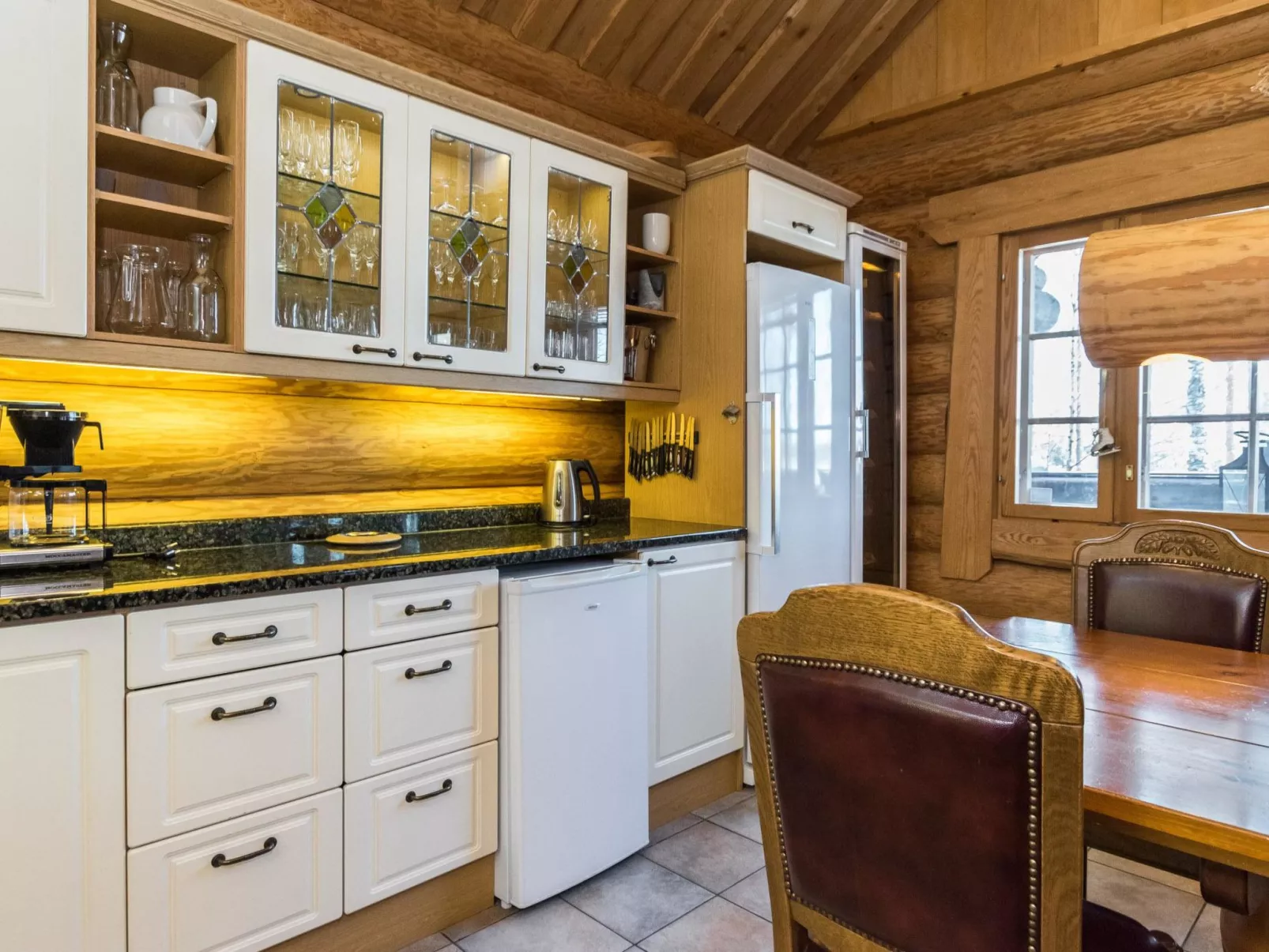 Kaidan kunkku-Dedans