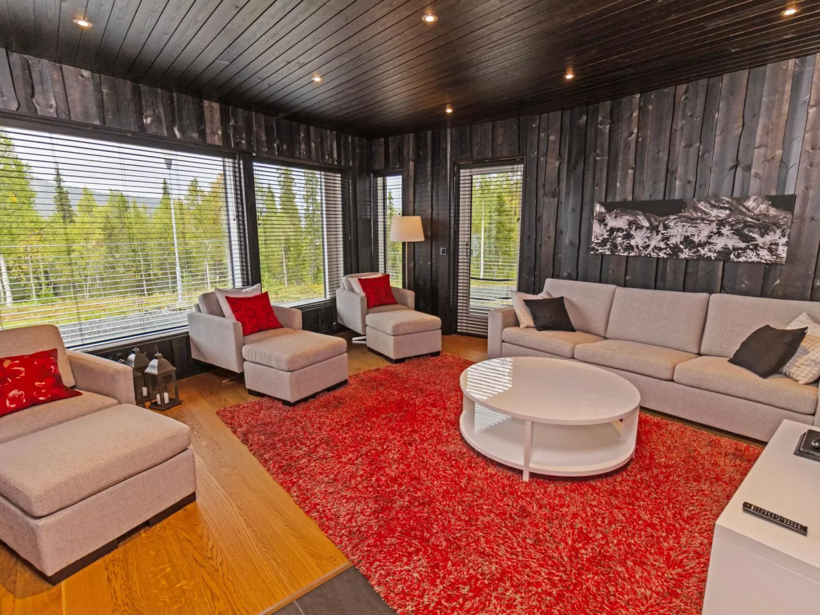 Holy lake chalet a-Drinnen