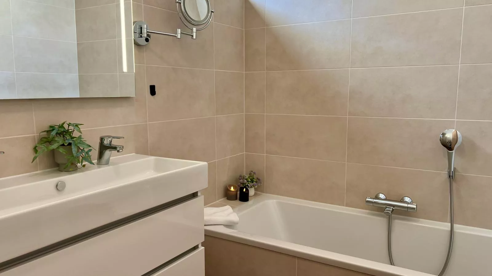 Winzerchalet-Badezimmer