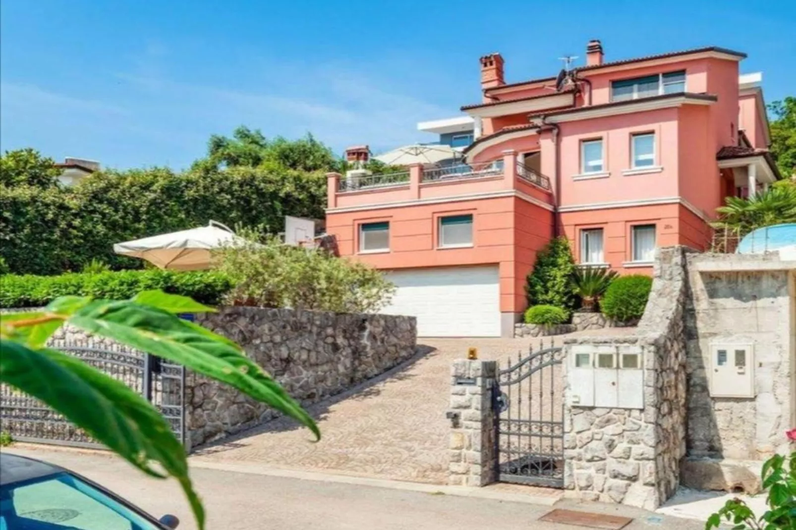 Villa Marid Opatija - One Bedroom Apartment With Balcony-Outdoor