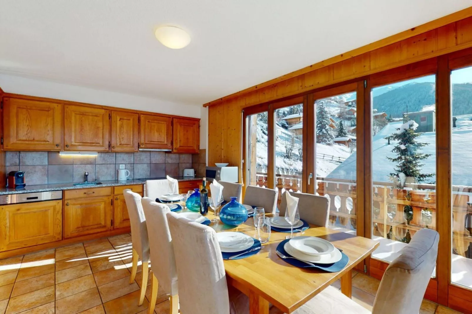 Balcons du Soleil Y2 211 - QUIET apartment 6 pers-Salle à manger