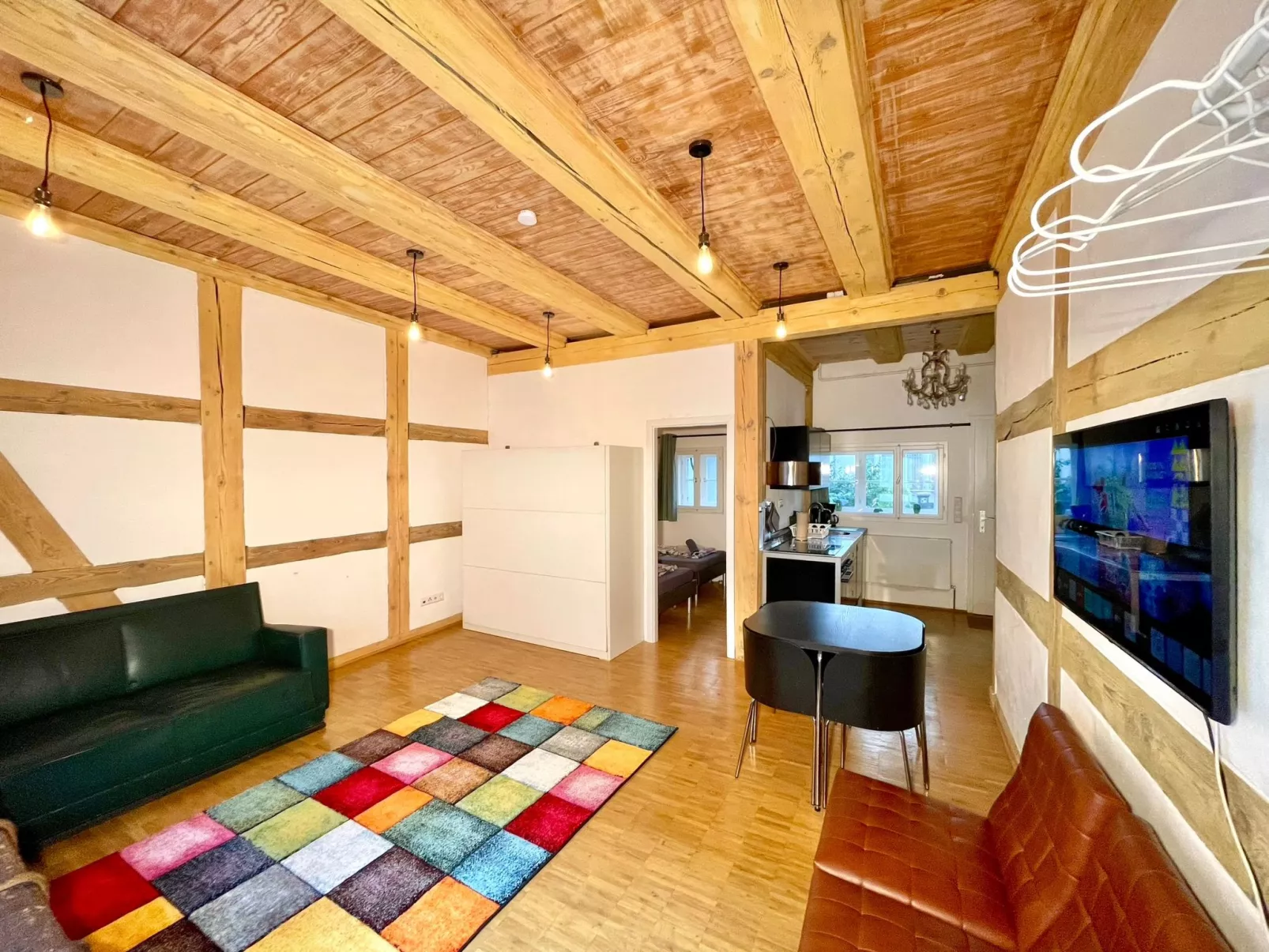 Fachwerkhaus nahe Olympiastadion-Dedans