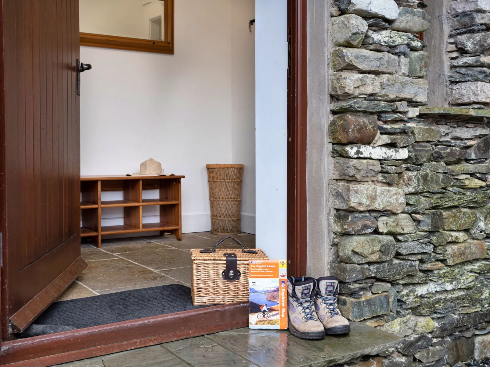 Bretherdale Barn-Draußen