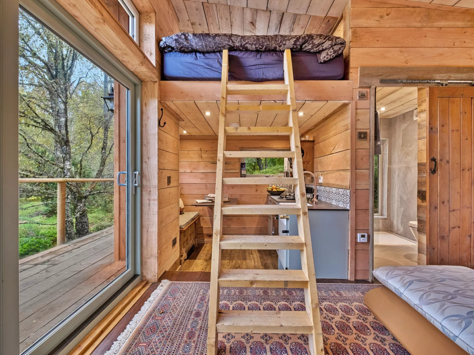 Cosagach Falls Cabin-Dehors