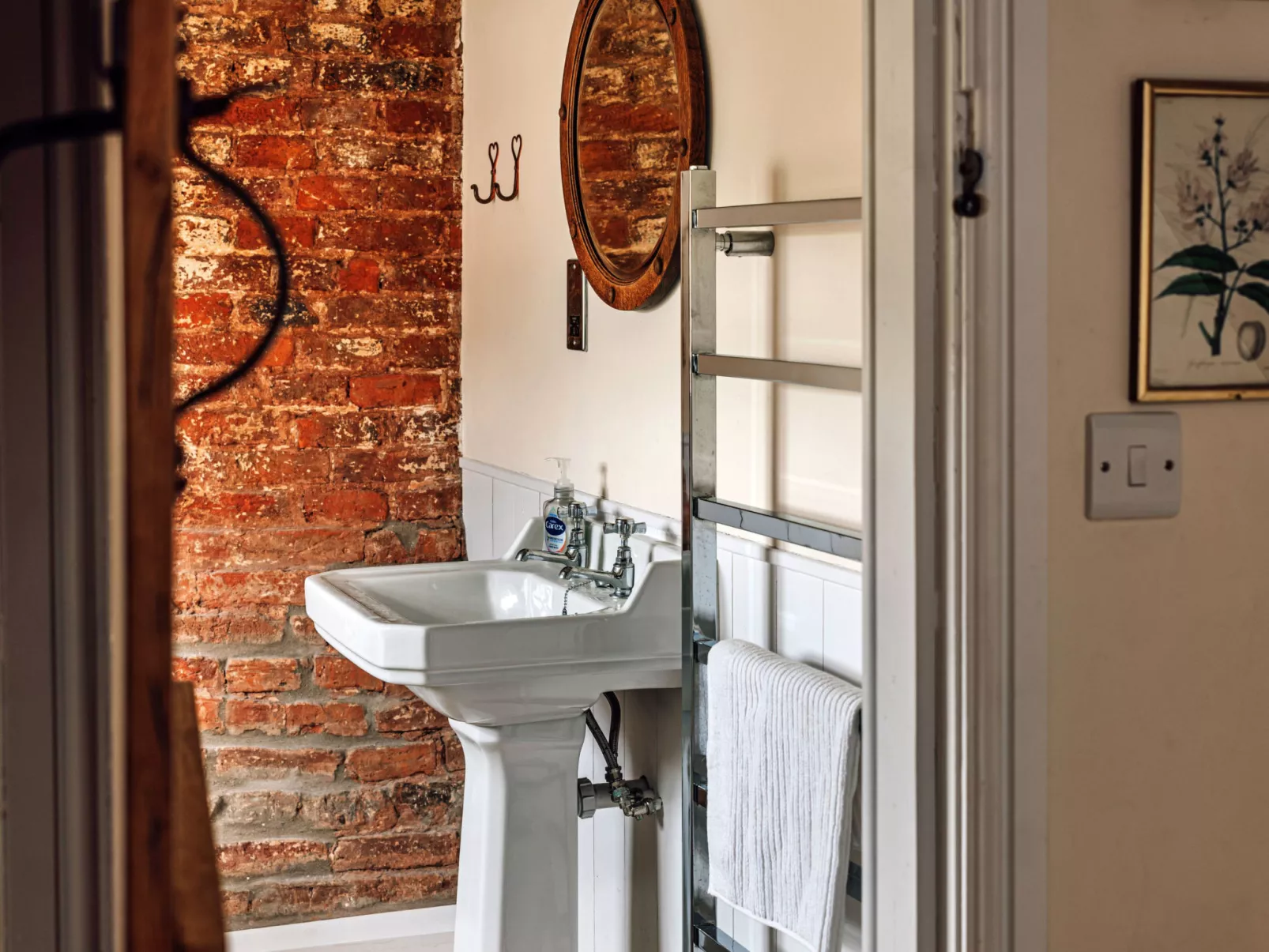 Beili Glas Cottage-Dedans