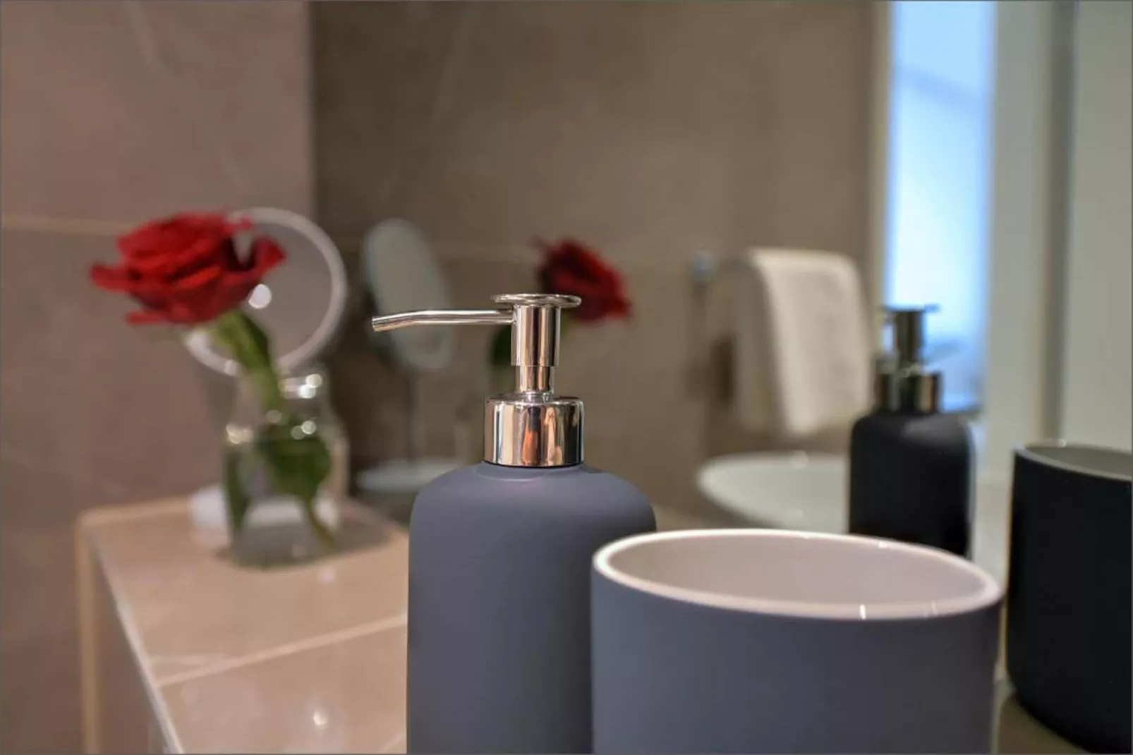 Deluxe Room with King Bed (2)-Salle de bain