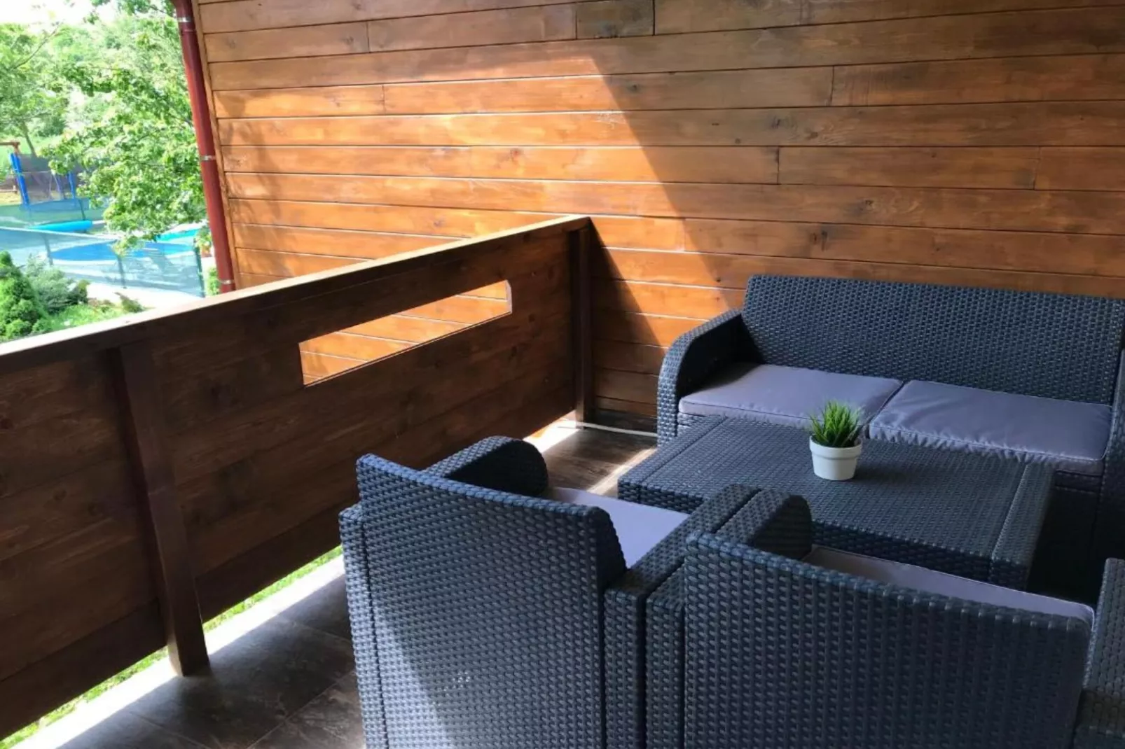 Villa Rubčić - Double room with Terrace and Poold View - (10)-Indoor