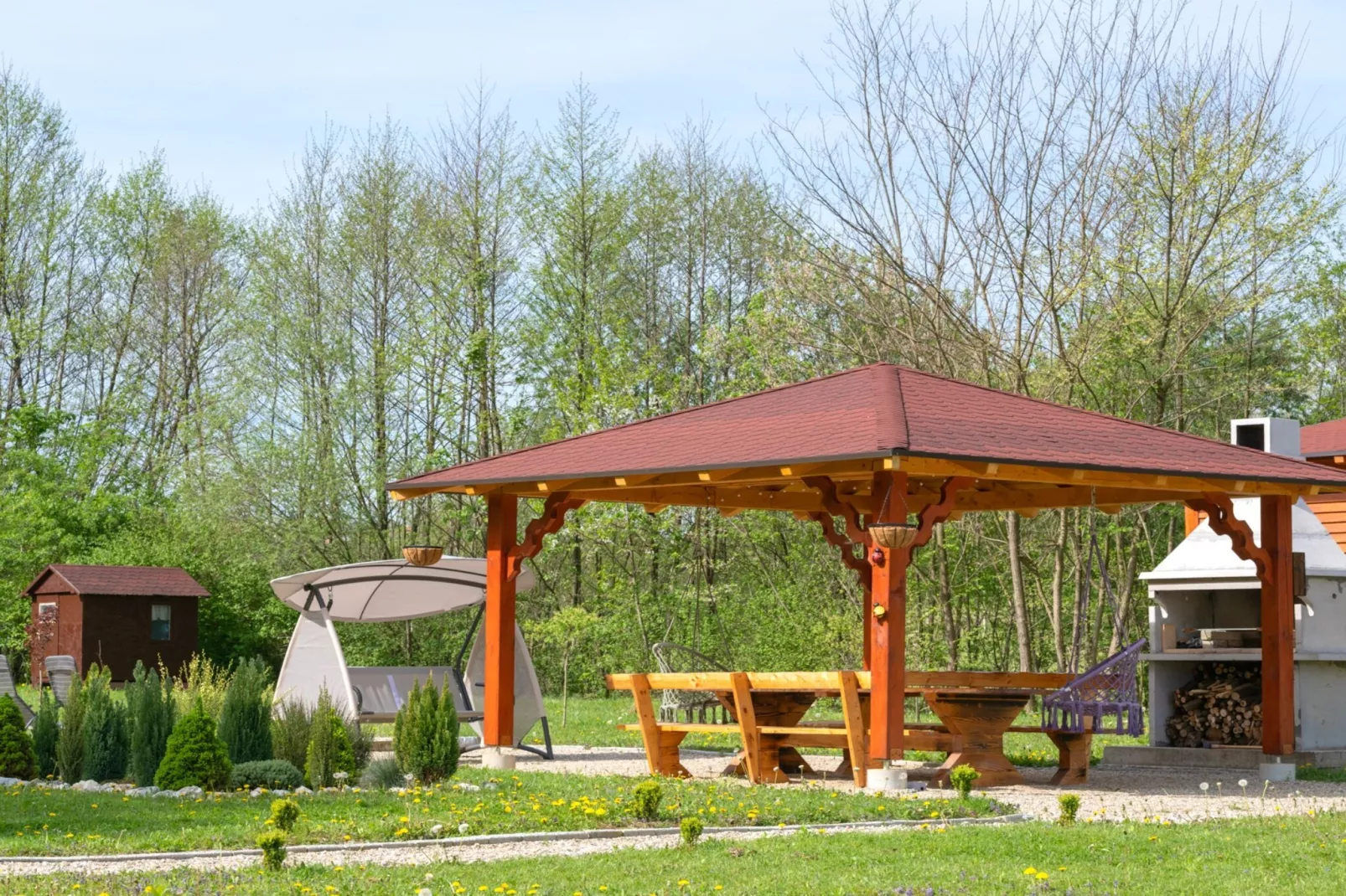 Robinzonski Kamp Hofman - Tent-Extérieur